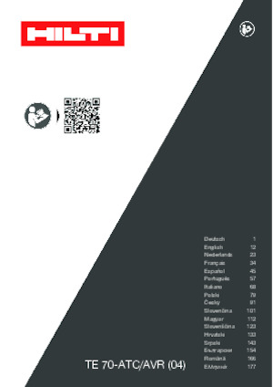 Martillos Rotativos Hilti TE 70-ATC