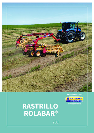 Rastrillos rotativos New Holland 230 TWIN BASKET