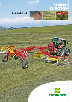 Rastrillos rotativos Pöttinger EuroTop 881 A