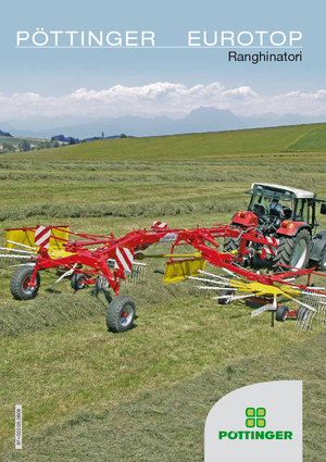 Rastrillos rotativos Pöttinger EuroTop 881 A