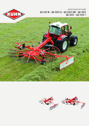 Rastrillos rotativos Kuhn GA 4201