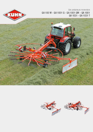 Rastrillos rotativos Kuhn GA 4201
