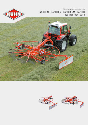 Rastrillos rotativos Kuhn GA 4201