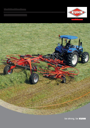 Rastrillos rotativos Kuhn GA 8830