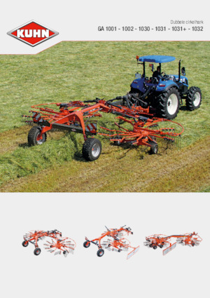 Rastrillos rotativos Kuhn GA 8830