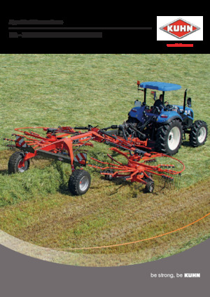 Rastrillos rotativos Kuhn GA 8830