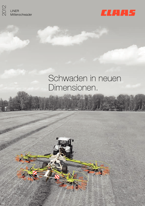 Rastrillos rotativos Claas Liner 3100