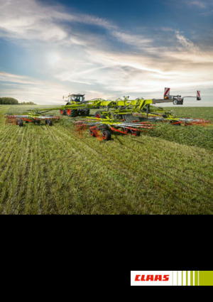 Rastrillos rotativos Claas Liner 4800 Business pro 