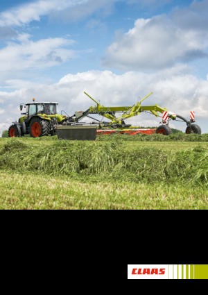 Rastrillos rotativos Claas Liner 500 T