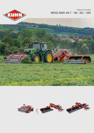 Rastrillos rotativos Kuhn Merge Maxx 762