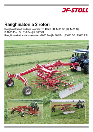 Rastrillos rotativos JF-Stoll R 655 DS