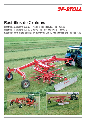 Rastrillos rotativos JF-Stoll R 655 DS