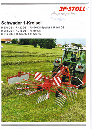 Rastrillos rotativos JF-Stoll R 420 DS Special