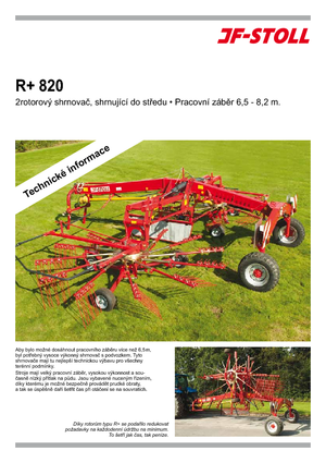 Rastrillos rotativos JF-Stoll R 760 Plus