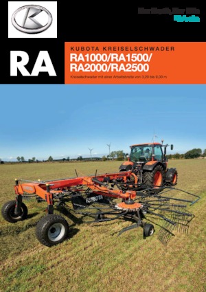 Rastrillos rotativos Kubota RA2071T Evo (Plus)