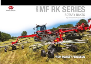 Rastrillos rotativos Massey Ferguson RK672 SD-TRC