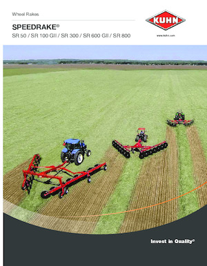 Rastrillos rotativos Kuhn SR 314