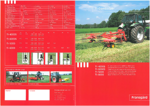 Rastrillos rotativos Fransgard TI 5000