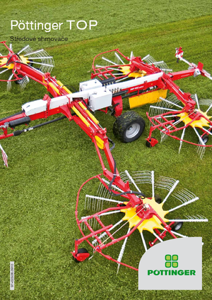 Rastrillos rotativos Pöttinger Top 1252 C s-line