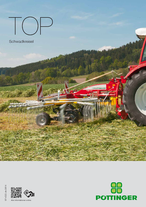 Rastrillos rotativos Pöttinger Top 702 C