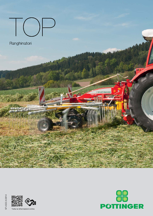 Rastrillos rotativos Pöttinger Top 702 C