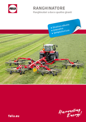 Rastrillos rotativos Fella TS 880