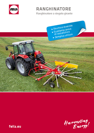 Rastrillos rotativos Fella TS 456 DN