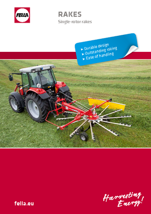 Rastrillos rotativos Fella TS 456 T