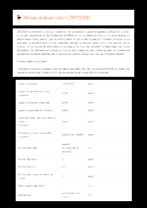 Rastrillos rotativos Pronar ZKP 900D