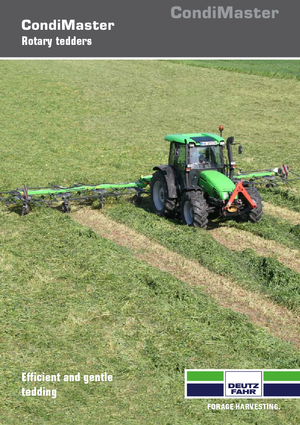 Rastrillos henificadores DEUTZ-FAHR CoM 6421