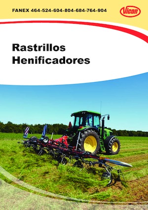 Rastrillos henificadores Vicon Fanex 904