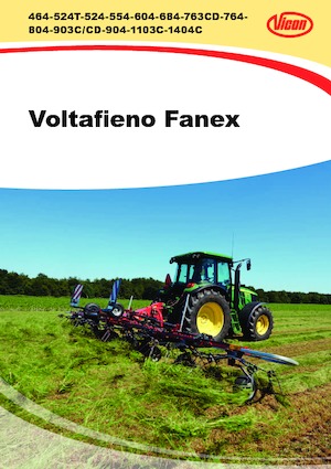 Rastrillos henificadores Vicon Fanex 904