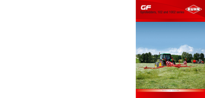 Rastrillos henificadores Kuhn GF 10802 T