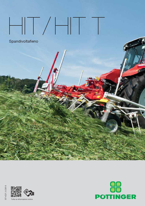 Rastrillos henificadores Pöttinger Hit 12.14 T