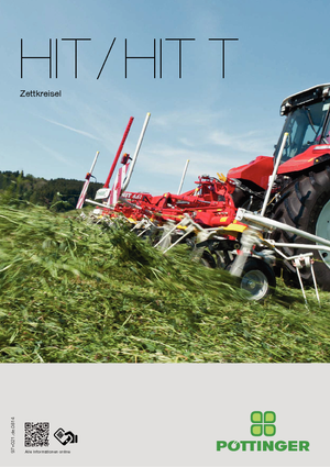 Rastrillos henificadores Pöttinger Hit 8.91
