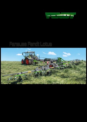 Rastrillos henificadores Fendt Lotus 1020 T