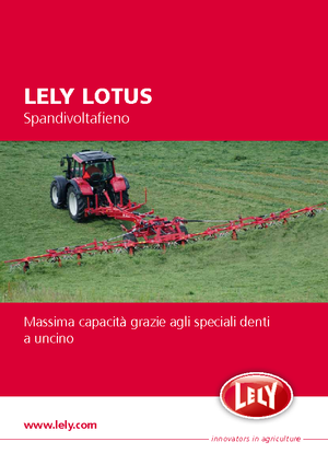 Rastrillos henificadores Lely Lotus 600 Stabilo AWS
