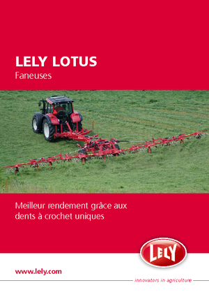 Rastrillos henificadores Lely Lotus 600 Stabilo AWS