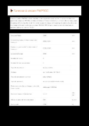 Rastrillos henificadores Pronar PWP 900