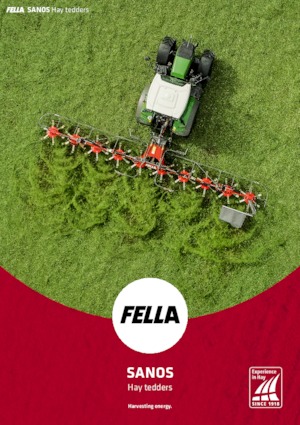 Rastrillos henificadores Fella Sanos 901 Trans