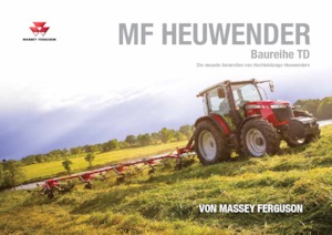 Rastrillos henificadores Massey Ferguson TD676 DN