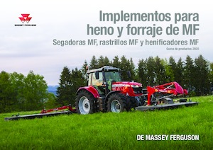 Rastrillos henificadores Massey Ferguson TD434 DN