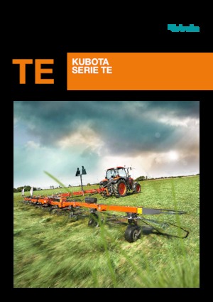 Rastrillos henificadores Kubota TE6576