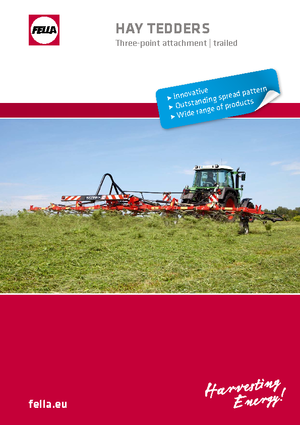 Rastrillos henificadores Fella TH 6606 DN