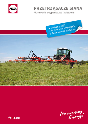 Rastrillos henificadores Fella TH 790