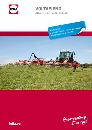 Rastrillos henificadores Fella TH 790