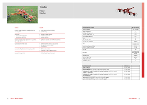 Rastrillos henificadores Fella TH 540 T Hydro