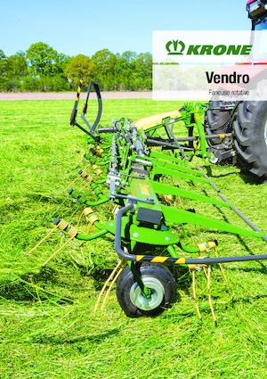Rastrillos henificadores Krone Vendro 470
