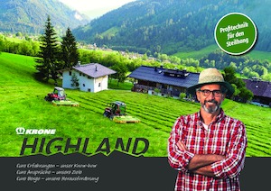 Rastrillos henificadores Krone Vendro 620 Highland