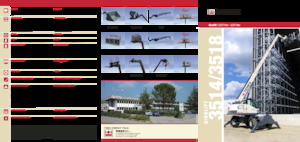 Manipuladoras telescópicas con vehículo superpuesto Terexlift Girolift 3514